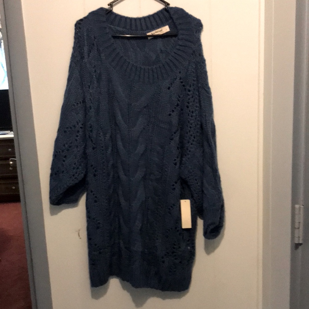 Golden hour bubble sleeve dress
